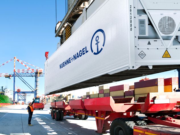 KN PharmaChain, izmantojot jūras kravu pārvadājumus